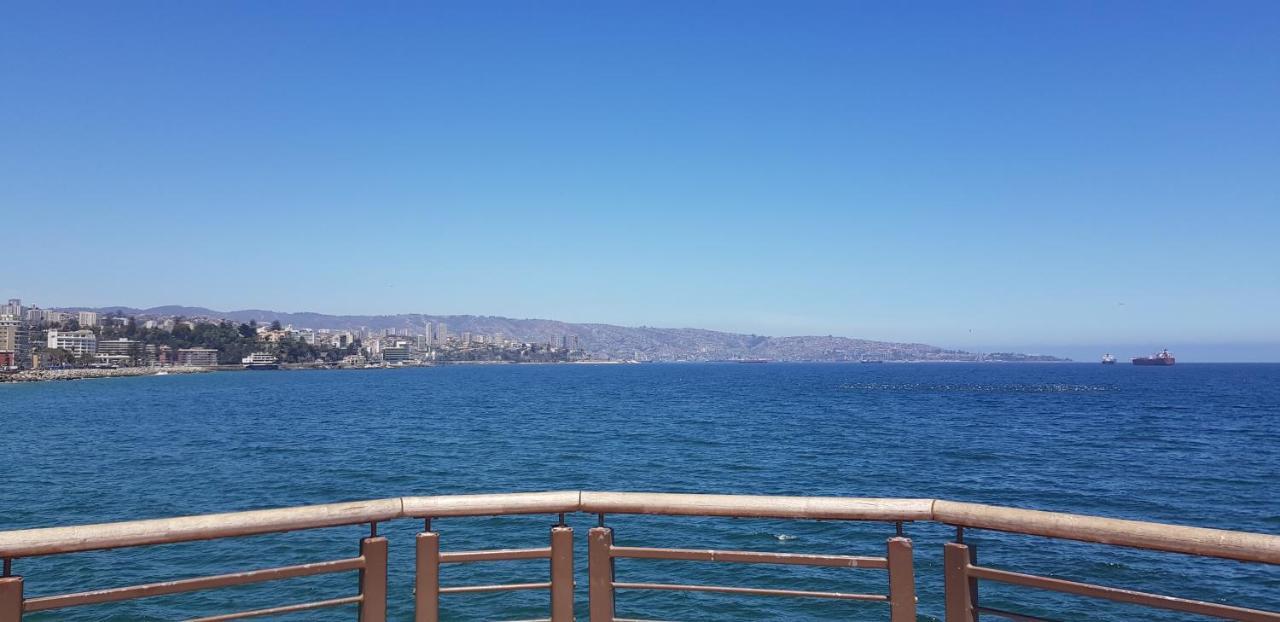 Gran Ubicacion, Cama Xl, Vina Del Mar Apartment Bagian luar foto