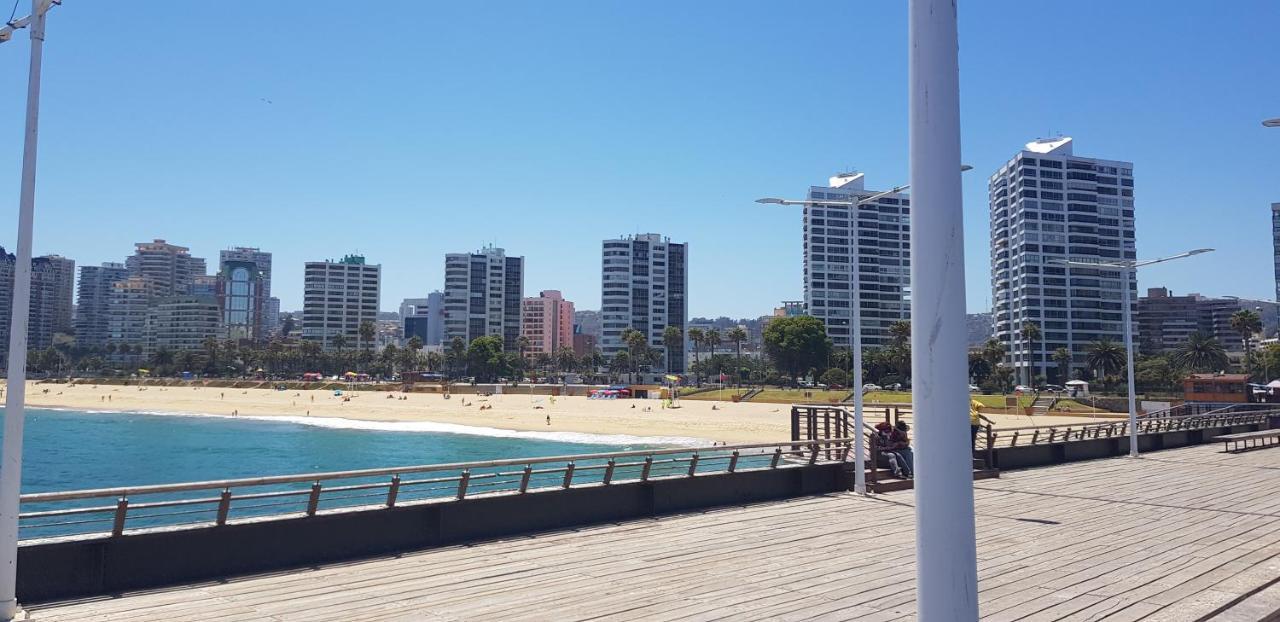 Gran Ubicacion, Cama Xl, Vina Del Mar Apartment Bagian luar foto